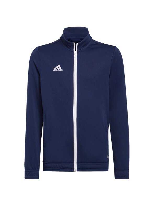 Adidas Entrada 22 Tk Jkt vaikiškas džemperis, tamsiai mėlynas H57530 Adidas Entrada 22 Tk Jkt vaikiškas džemperis, tamsiai mėlynas H57530