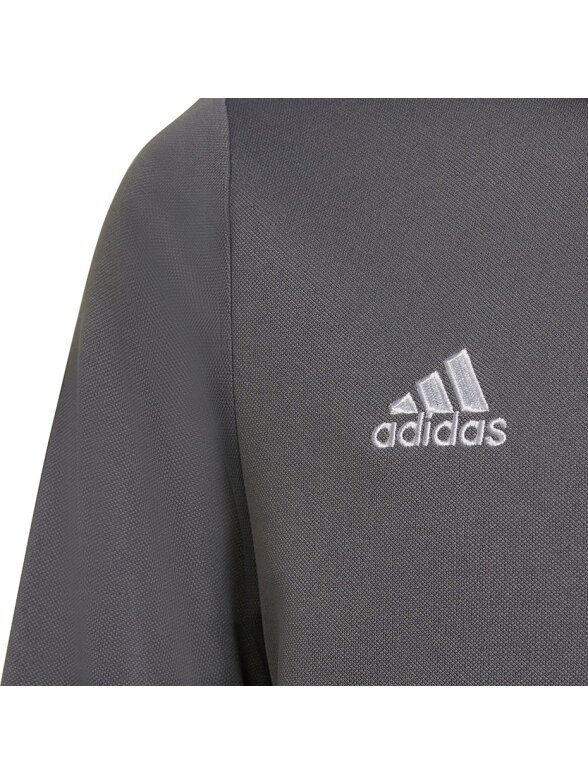 Adidas Entrada 22 Track Jacket vaikiškas džemperis, pilkas H57521 3 Adidas Entrada 22 Track Jacket vaikiškas džemperis, pilkas H57521 3
