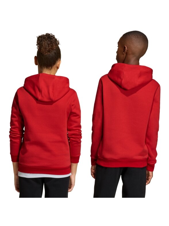 Adidas Entrada 26 Hoody vaikams raudona JZ6568 2 Adidas Entrada 26 Hoody vaikams raudona JZ6568 2
