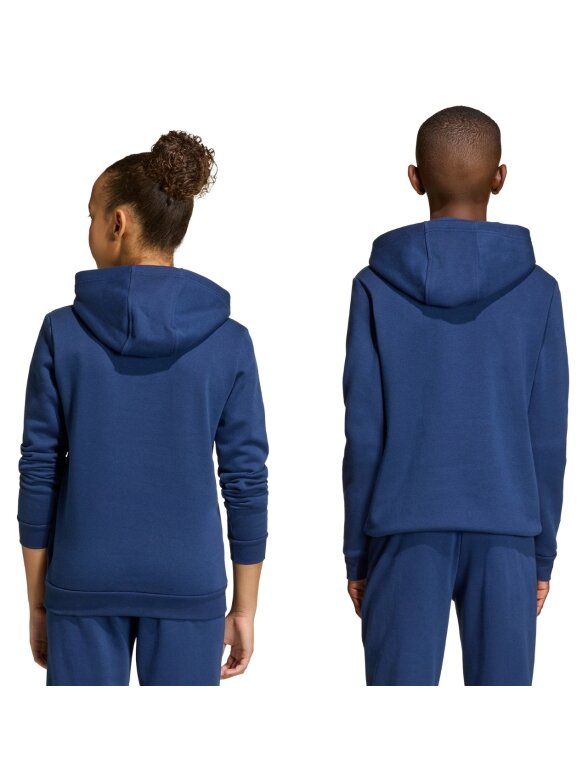 Adidas Entrada 26 Hoody vaikams tamsiai mėlyna JZ6567 2 Adidas Entrada 26 Hoody vaikams tamsiai mėlyna JZ6567 2