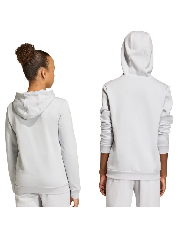 Adidas Entrada 26 Hoody vaikiški džemperiai, pilki JZ6562 2 Adidas Entrada 26 Hoody vaikiški džemperiai, pilki JZ6562 2