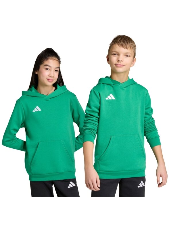 Adidas Entrada 26 Hoody vaikams žalia JZ6563 Adidas Entrada 26 Hoody vaikams žalia JZ6563