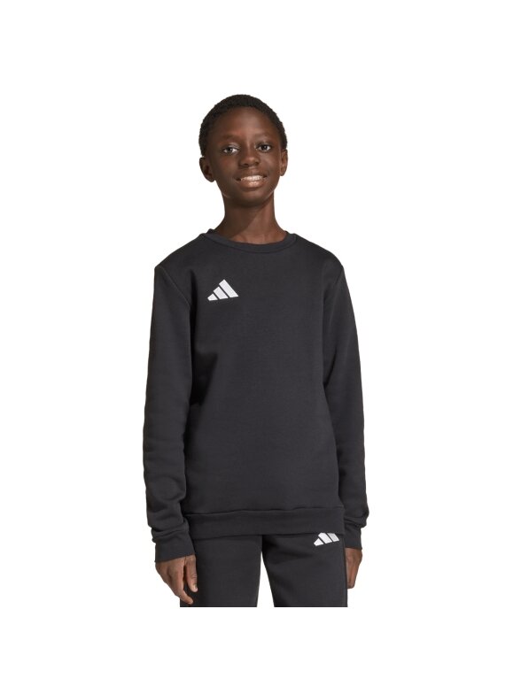 Adidas Entrada 26 Sweat Top vaikams juoda JZ6554 3