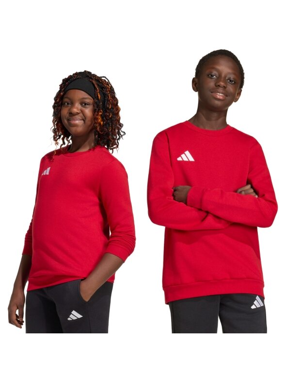 Adidas Entrada 26 Sweat Top džemperis vaikams raudonas JZ6556