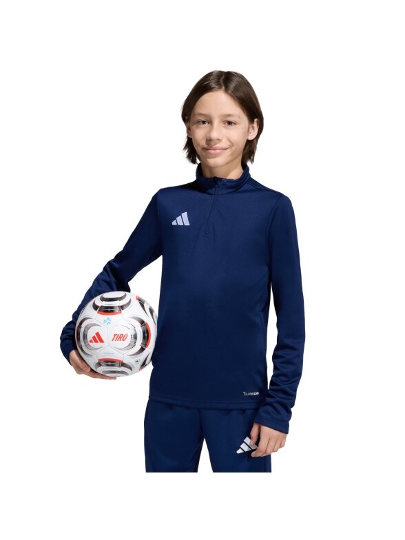 Adidas Entrada 26 Training Top vaikiški džemperiai, tamsiai mėlyni JZ6638 3