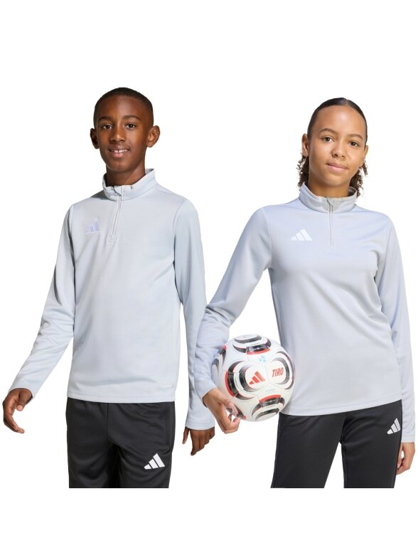 Adidas Entrada 26 Training Top šviesiai pilka vaikams JZ6637