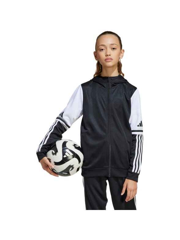 Adidas Squadra 25 Hoody vaikams juoda-balta JE2756 Adidas Squadra 25 Hoody vaikams juoda-balta JE2756