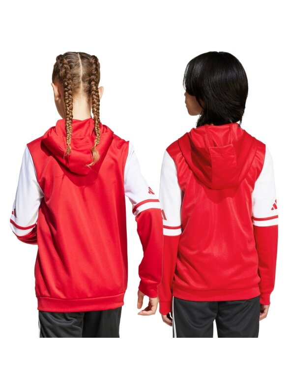 Adidas Squadra 25 Hoody vaikams raudona-balta JD4801 2 Adidas Squadra 25 Hoody vaikams raudona-balta JD4801 2