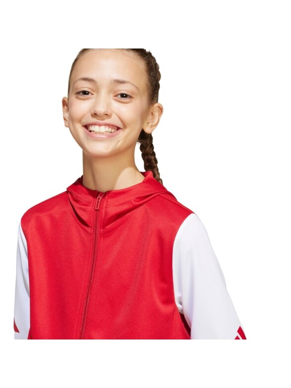 Adidas Squadra 25 Hoody vaikams raudona-balta JD4801 4 Adidas Squadra 25 Hoody vaikams raudona-balta JD4801 4