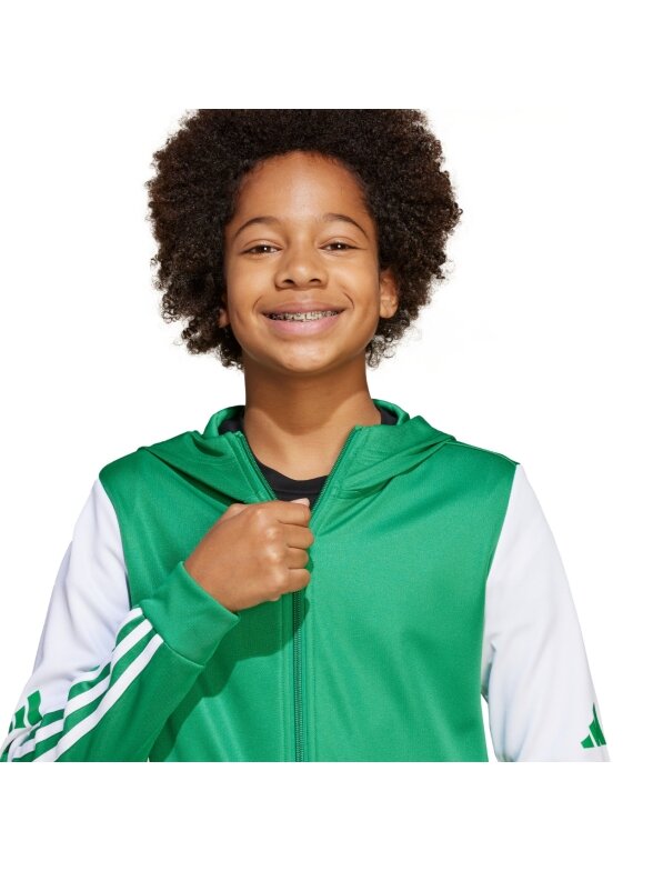adidas Squadra 25 Hoody vaikams žalia-balta JP3163 5