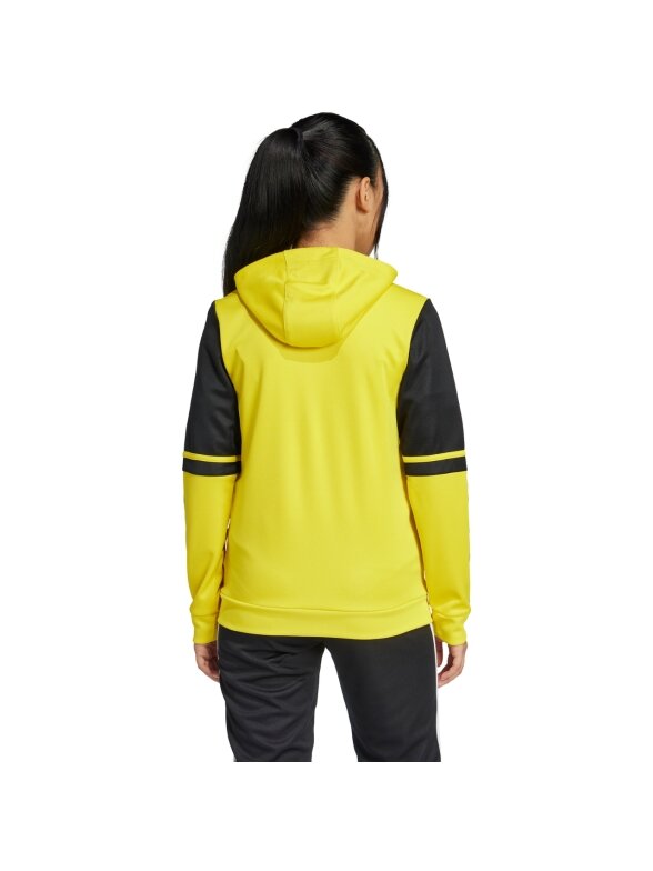 Adidas Squadra 25 Hoody vaikiška džemperis geltona-juoda JP3386 2 Adidas Squadra 25 Hoody vaikiška džemperis geltona-juoda JP3386 2