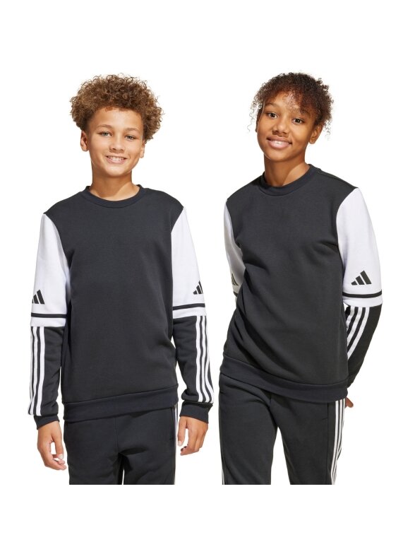 Adidas Squadra 25 Sweat Crew vaikams juoda JE2773 Adidas Squadra 25 Sweat Crew vaikams juoda JE2773