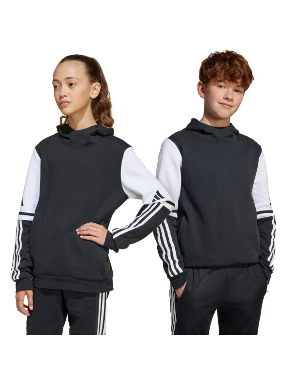 Adidas Squadra 25 Sweat Hoody vaikams juoda JE2768 Adidas Squadra 25 Sweat Hoody vaikams juoda JE2768
