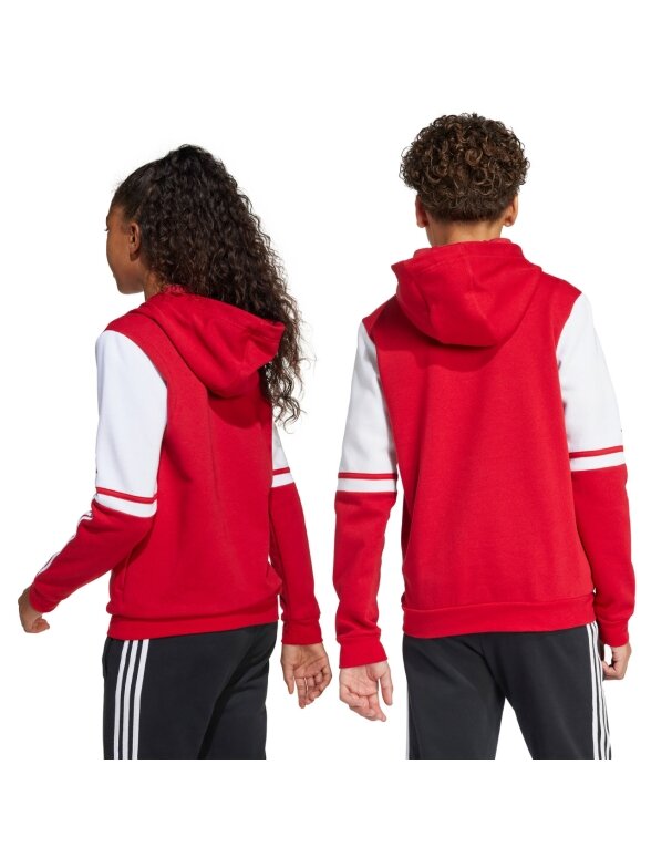 Adidas Squadra 25 Sweat Hoody vaikams raudona JD4805 2 Adidas Squadra 25 Sweat Hoody vaikams raudona JD4805 2
