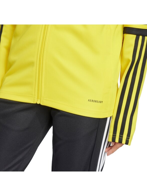 Adidas Squadra 25 Training fleecinis džemperis vaikams geltonas JP3395 4 Adidas Squadra 25 Training fleecinis džemperis vaikams geltonas JP3395 4