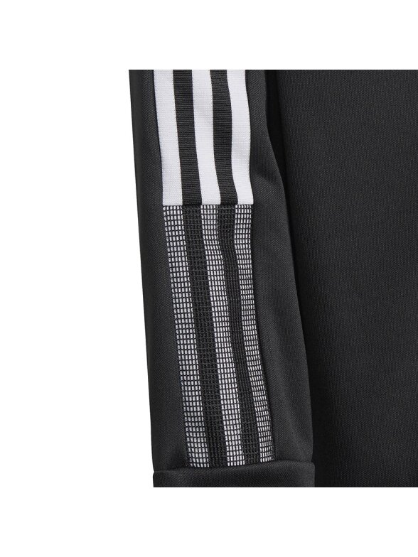 Adidas Tiro 21 Track Jacket Youth juodas vaikiškas džemperis GM7314 3