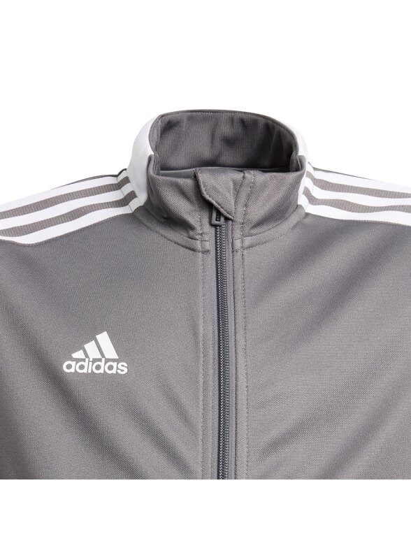 Adidas Tiro 21 Track vaikiškas džemperis pilkas GM7311 3 Adidas Tiro 21 Track vaikiškas džemperis pilkas GM7311 3