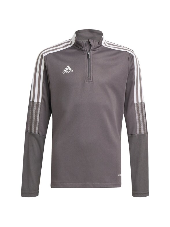 Adidas Tiro 21 Training Top Jaunimo džemperis vaikams, pilkas GM7321