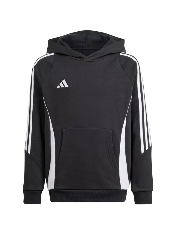 Adidas Tiro 24 Hooded Sweat vaikiškas džemperis, juodas IJ5611