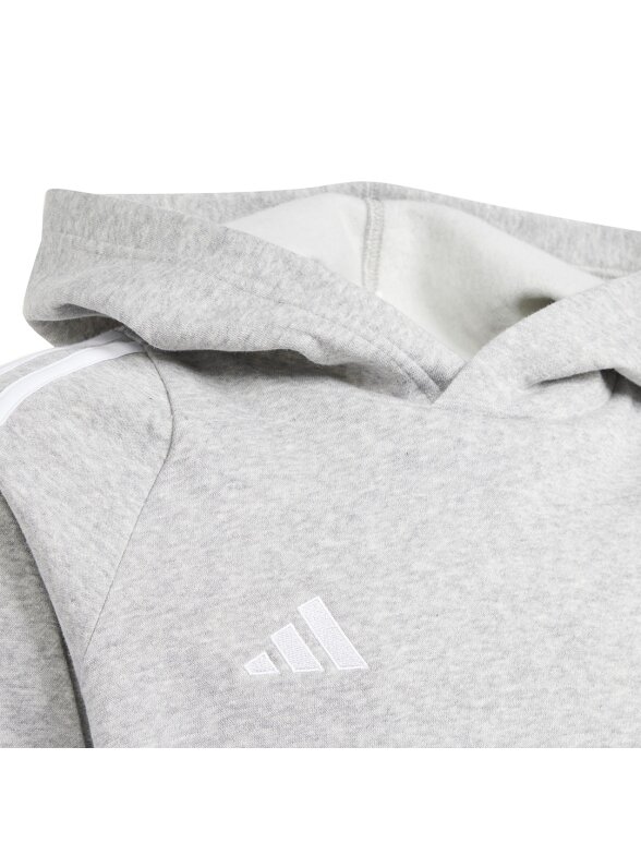 Adidas Tiro 24 Hooded Sweat vaikiškas džemperis, pilkas IR7505 2