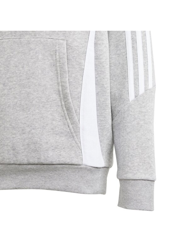 Adidas Tiro 24 Hooded Sweat vaikiškas džemperis, pilkas IR7505 4 Adidas Tiro 24 Hooded Sweat vaikiškas džemperis, pilkas IR7505 4