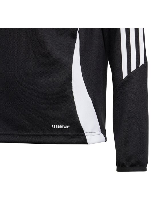 Adidas Tiro 24 Training Top vaikiški džemperiai, juodi IJ9952 2 Adidas Tiro 24 Training Top vaikiški džemperiai, juodi IJ9952 2