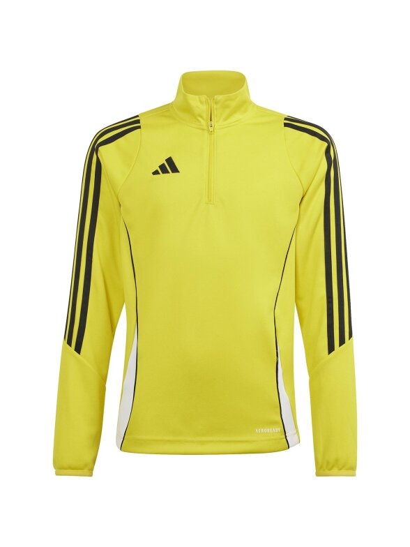 Adidas Tiro 24 Training Top vaikiški džemperiai, geltoni IR9365 Adidas Tiro 24 Training Top vaikiški džemperiai, geltoni IR9365