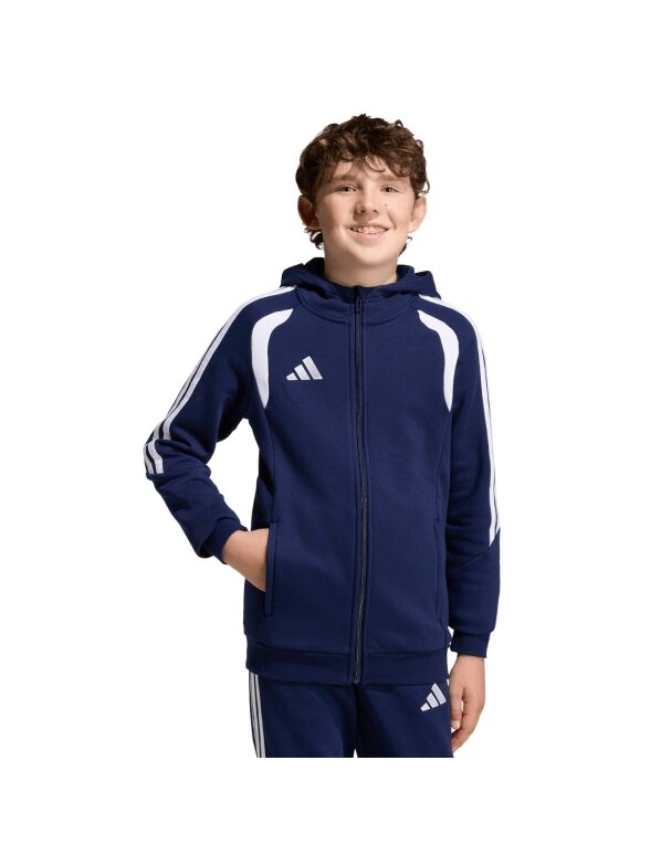 adidas Tiro 26 League Sweat Full Zip Hoodie džemperis vaikams tamsiai mėlynas KF3322 3 adidas Tiro 26 League Sweat Full Zip Hoodie džemperis vaikams tamsiai mėlynas KF3322 3