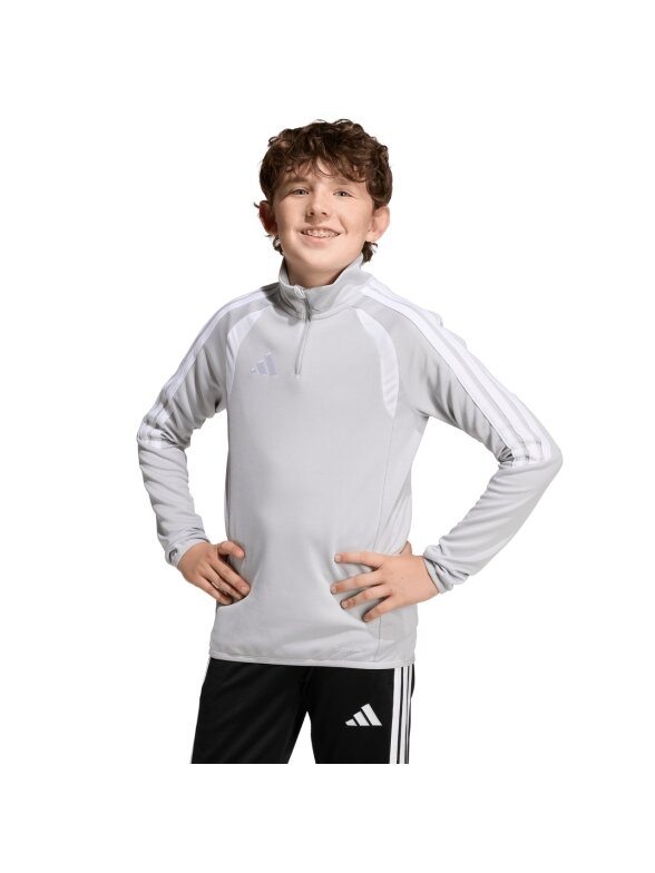 Adidas Tiro 26 League Training Top vaikiška sportinė striukė pilka KC3695 3 Adidas Tiro 26 League Training Top vaikiška sportinė striukė pilka KC3695 3