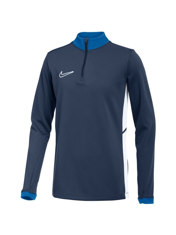 Nike Dri-Fit Academy 25 Drill Top vaikams tamsiai mėlyna FZ9773 410 Nike Dri-Fit Academy 25 Drill Top vaikams tamsiai mėlyna FZ9773 410