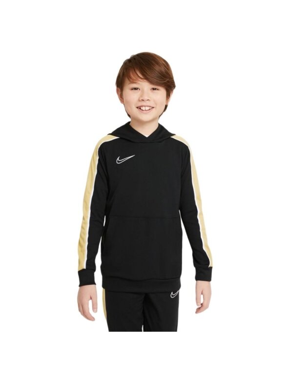 Vaikiškas džemperis Nike NK Dry Academy Hoodie Po FP JB juodos ir auksinės spalvos CZ0970 011 Vaikiškas džemperis Nike NK Dry Academy Hoodie Po FP JB juodos ir auksinės spalvos CZ0970 011