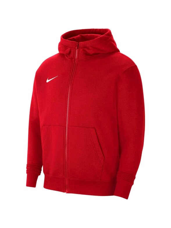 Vaikiškas džemperis Nike Park 20 Fleece Full-Zip Hoodie raudonas CW6891 657 Vaikiškas džemperis Nike Park 20 Fleece Full-Zip Hoodie raudonas CW6891 657