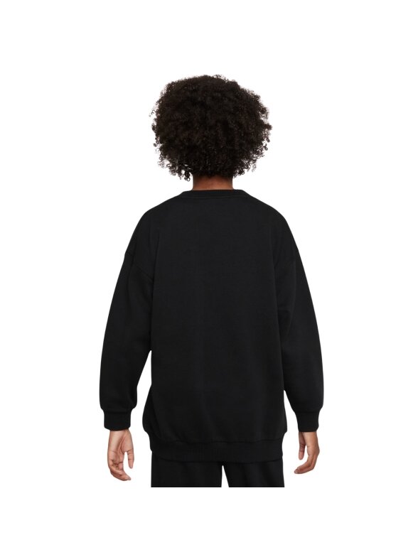 Nike Sportswear Club Fleece džemperis vaikams juodas FD2923 010 1 Nike Sportswear Club Fleece džemperis vaikams juodas FD2923 010 1