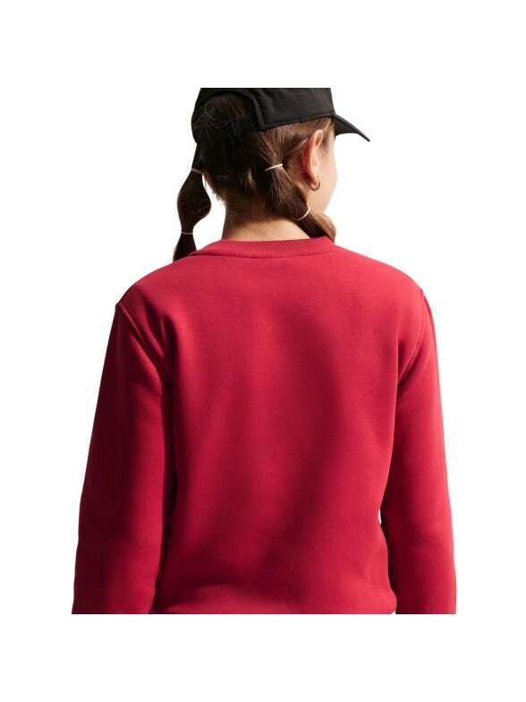 Nike Sportswear Club Fleece vaikiškas megztinis raudonas FD3006 608 1