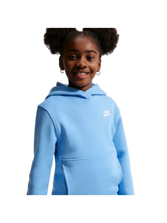 Nike Sportswear Club Fleece vaikiška palaidinė, šviesiai mėlyna FD3000 497 2 Nike Sportswear Club Fleece vaikiška palaidinė, šviesiai mėlyna FD3000 497 2