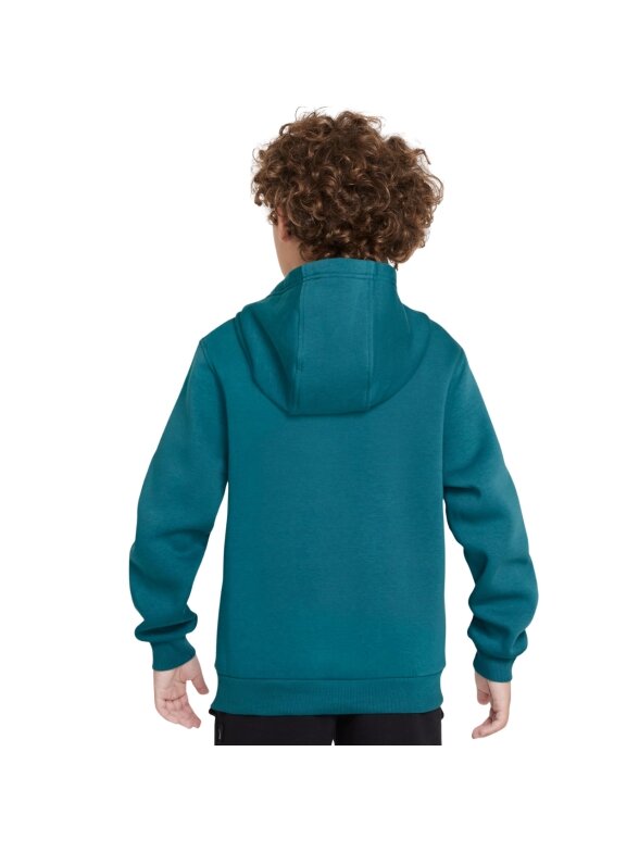 Nike Sportswear Club Fleece vaikiška palaidinė, žalia FD3000 372 1 Nike Sportswear Club Fleece vaikiška palaidinė, žalia FD3000 372 1
