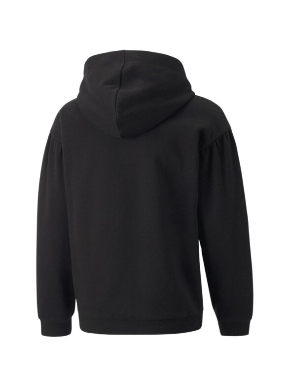 Puma Alpha Hoodie FL G vaikiškas džemperis, juodas 589232 01 1