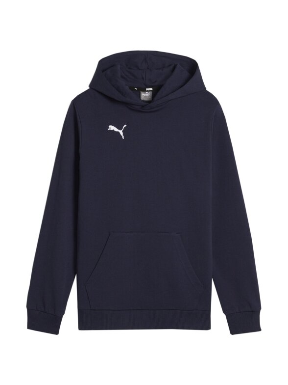 Puma Team Goal Casuals Hoddy vaikiškas džemperis, tamsiai mėlynas 658619 06 Puma Team Goal Casuals Hoddy vaikiškas džemperis, tamsiai mėlynas 658619 06