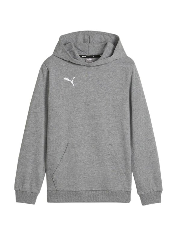 Puma Team Goal Casuals Hoddy vaikiškas džemperis pilkas 658619 33