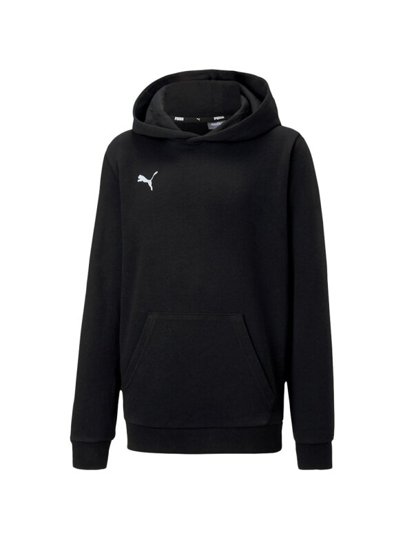 Puma teamGOAL 23 Casuals Hoody Jr vaikiški džemperiai juodi 656711 03 Puma teamGOAL 23 Casuals Hoody Jr vaikiški džemperiai juodi 656711 03
