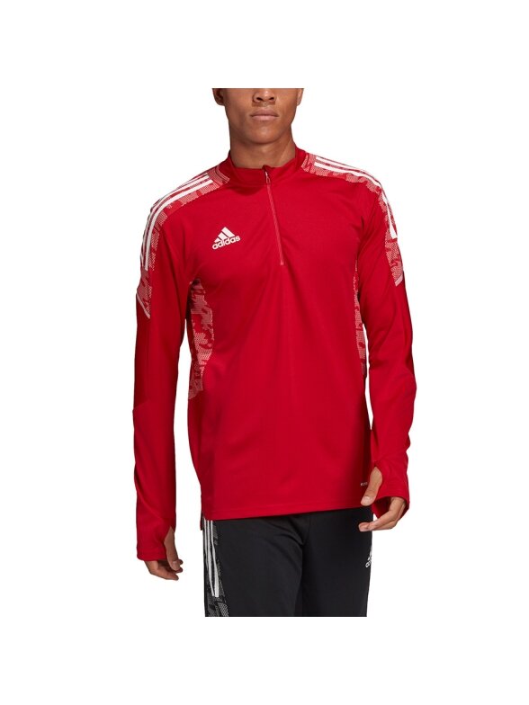 Vyriški džemperiai Adidas Condivo 21 Training Top Primeblue raudona GH7155 Vyriški džemperiai Adidas Condivo 21 Training Top Primeblue raudona GH7155