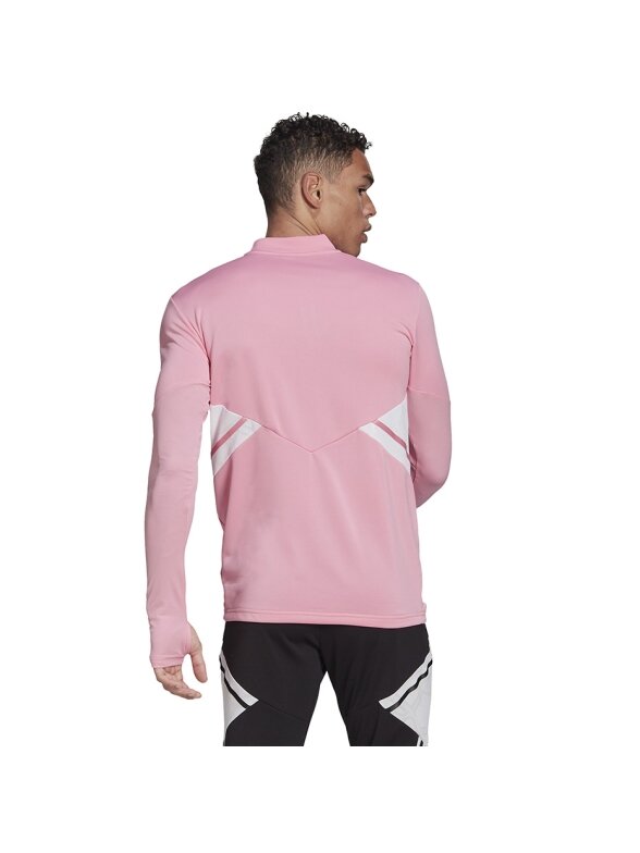 Adidas Condivo 22 Training vyriški džemperiai rožiniai HD2313 Adidas Condivo 22 Training vyriški džemperiai rožiniai HD2313