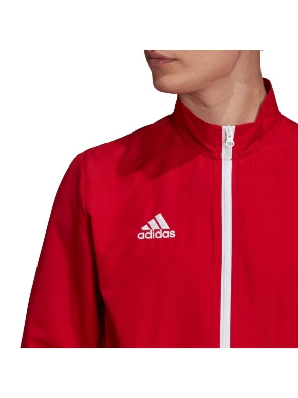 Vyriški džemperiai Adidas Entrada 22 Presentation Striukė raudona H57536 3 Vyriški džemperiai Adidas Entrada 22 Presentation Striukė raudona H57536 3