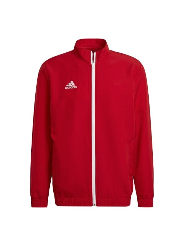 Vyriški džemperiai Adidas Entrada 22 Presentation Striukė raudona H57536 Vyriški džemperiai Adidas Entrada 22 Presentation Striukė raudona H57536