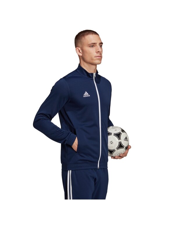 Vyriški džemperiai Adidas Entrada 22 Track Jacket, tamsiai mėlyna H57523 Vyriški džemperiai Adidas Entrada 22 Track Jacket, tamsiai mėlyna H57523