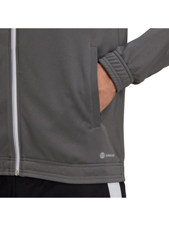 Vyriški džemperiai Adidas Entrada 22 Track Jacket pilka H57522 6 Vyriški džemperiai Adidas Entrada 22 Track Jacket pilka H57522 6