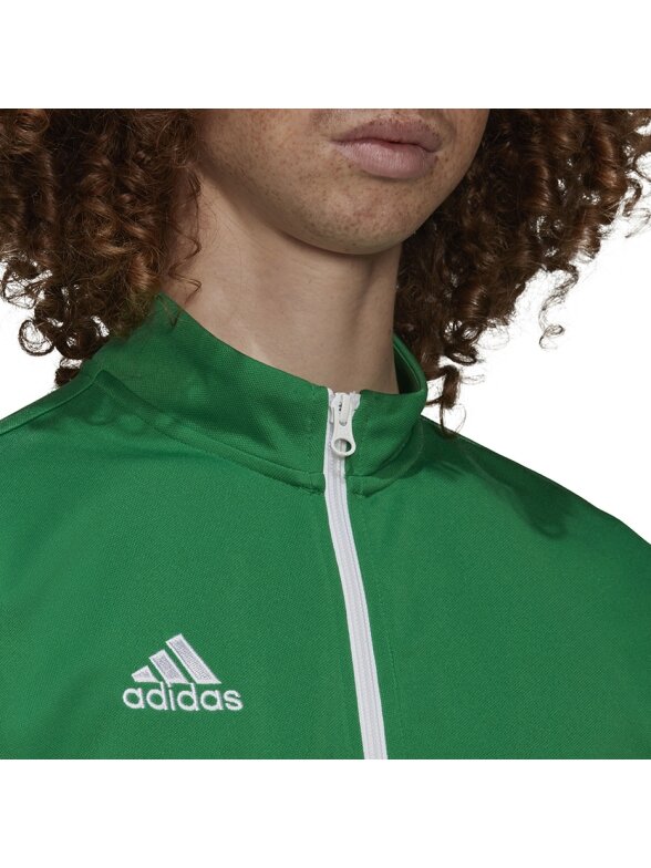 Adidas Entrada 22 Track Jacket vyriškas džemperis žalias HI2135 4