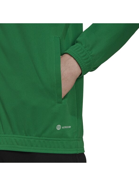Adidas Entrada 22 Track Jacket vyriškas džemperis žalias HI2135 5 Adidas Entrada 22 Track Jacket vyriškas džemperis žalias HI2135 5