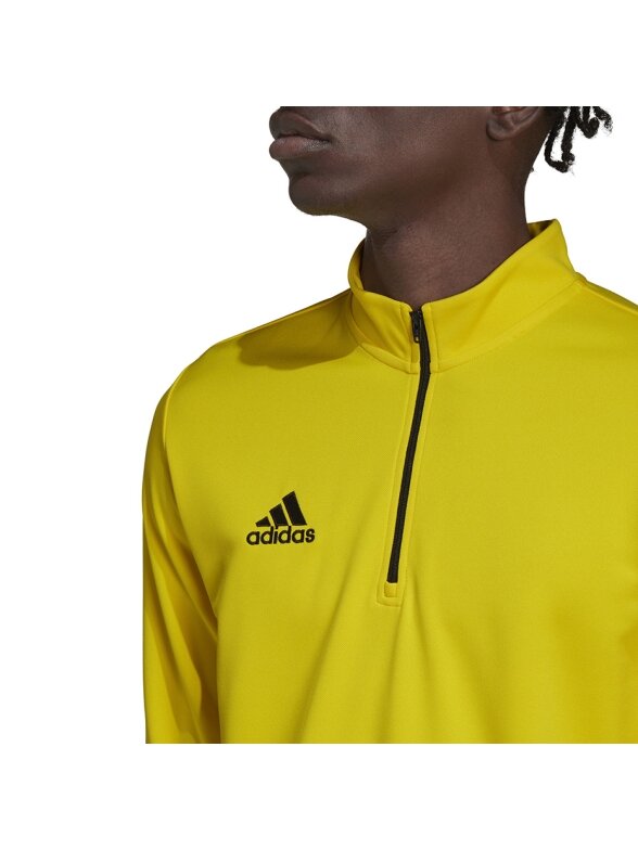Vyriški džemperiai adidas Entrada 22 Training Top geltona HI2128 4