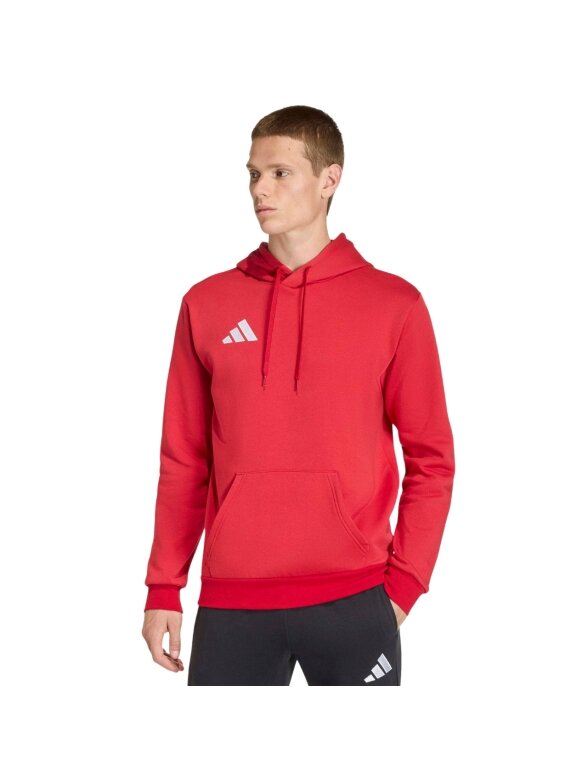 adidas Entrada 26 Hoody vyrų mikina raudona JZ6576